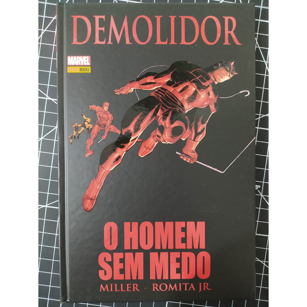 HQ Demolidor: O Homem Sem Medo Capa Dura | Shopee Brasil