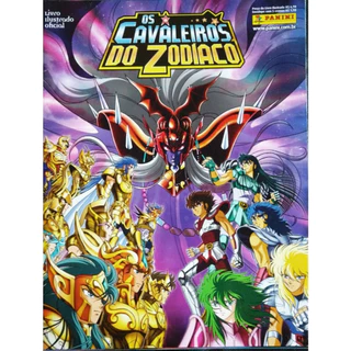 os cavaleiros do zodiaco album panini 2018 completo