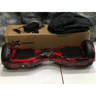 Hoverboard Bluetooth Barato Com Led 6,5' Poleg. Com Alça Cor Fogo