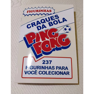 Álbum Craques Da Bola 1983 - Ping Pong