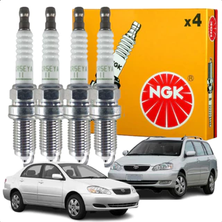 Kit Jogo Velas de ignição Toyota Corolla Fielder 1.8 16v Xei Original