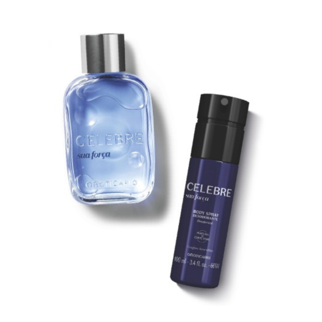 Perfume masculino - Kit Celebre Sua Força (Perfume + Desodorante Spray ...