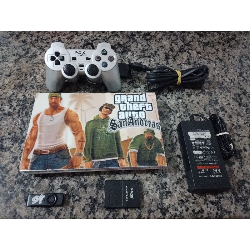 Game Grand Theft Auto: San Andreas (ps2) Chip Dvd - Game Deals - AliExpress