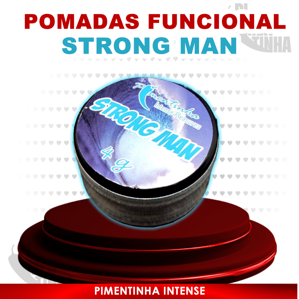 Strong Man - Retardante Masculino 4g | Sex Shop Produtos Adultos | Shopee  Brasil