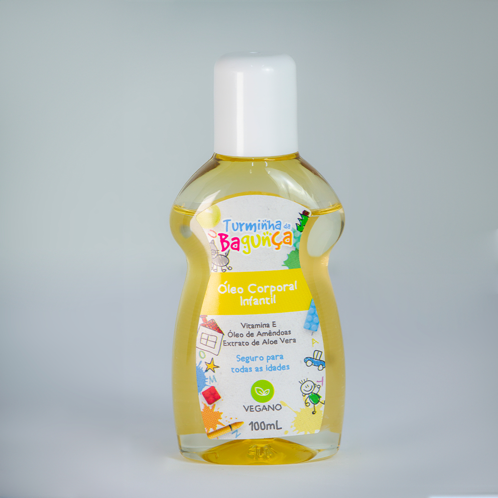 01 Óleos Infantil Turminha da Bagunça Menino e Menina 100 ML ...