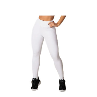 MH Uniformes - Calça Legging Branca