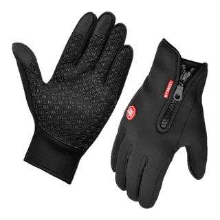 Luva de Motoqueiro Luvas Térmicas Unissex Touch Screen Impermeável Para Motociclista Ciclista Moto Bike Bicicleta Ajustável