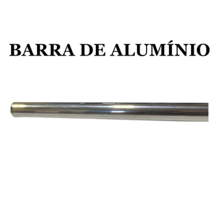 Tubos alumínio de19mm apoio para grelha e espeto churrasqueira
