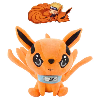 Raposa de Pelúcia Naruto Kyuubi Kurama Nove Caudas Brinquedo Presente