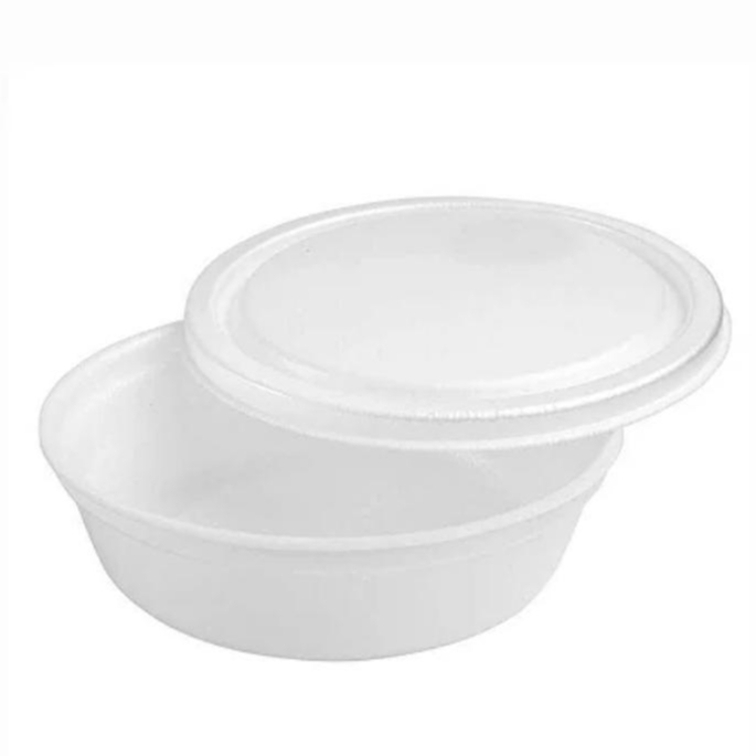 Marmitex Isopor com Tampa - Fardo com 100 unidades