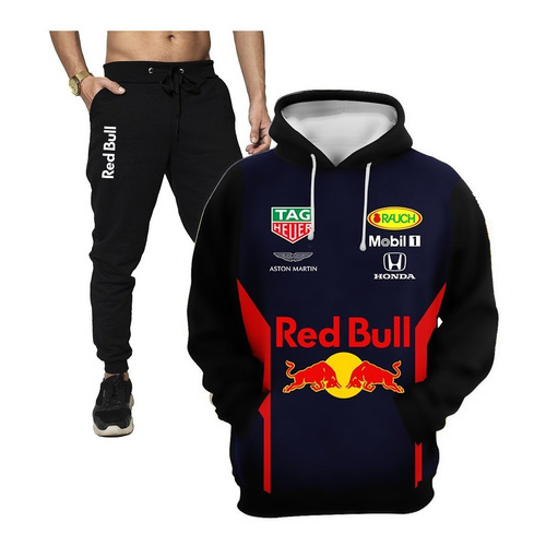 Blusa red bull store moletom