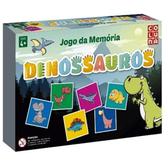 Jogo Super Memória 108 Figuras - Grow dinossauro em Promoção na