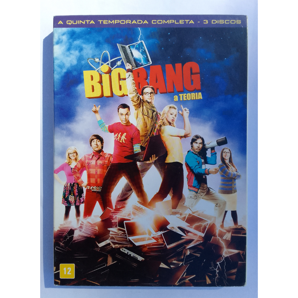Dvd The Big Bang Theory 5º Temporada Completa | Shopee Brasil