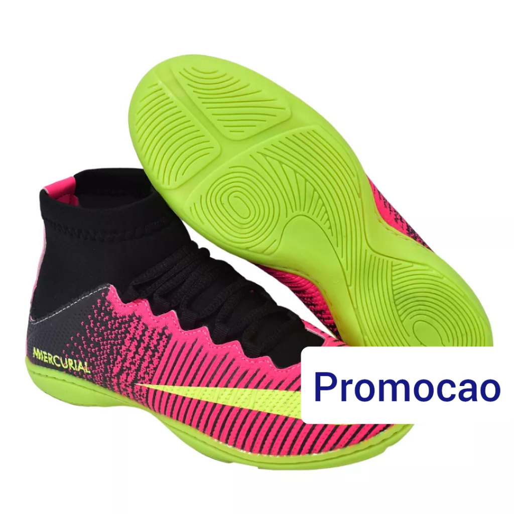 Chuteira mercurialx cano outlet alto