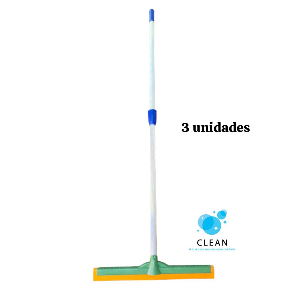 3 unidades de rodo plástico 40 cm + 3 cabos Extensor 1,45 metros ...