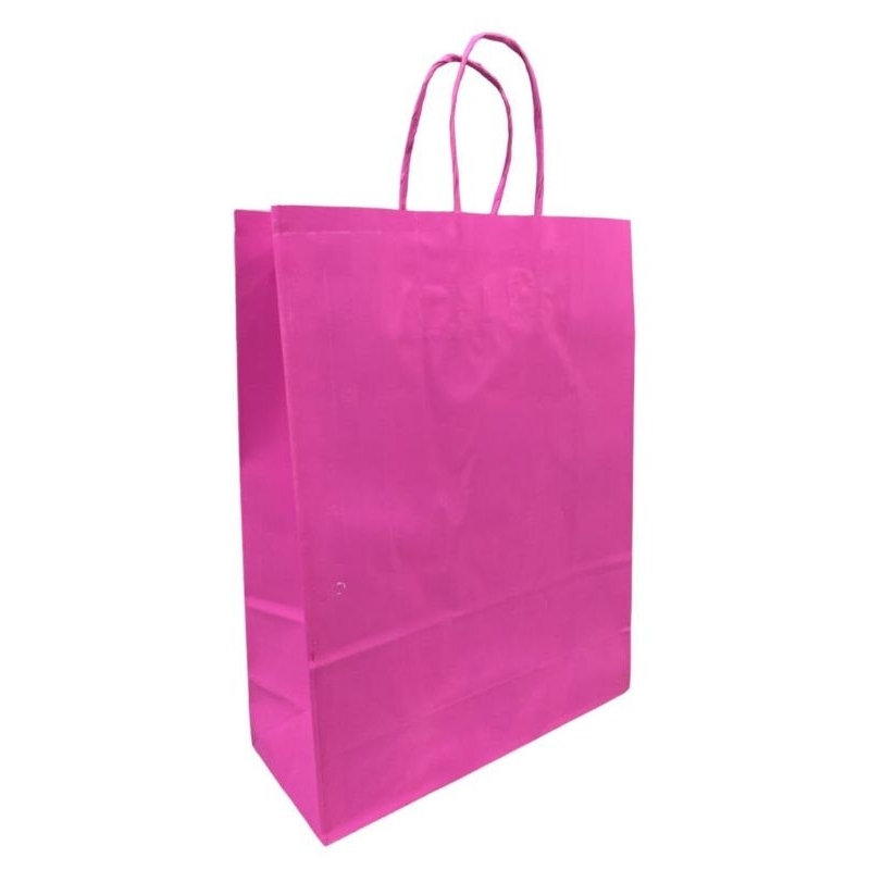10 sacolas de papel kraft colorida várias cores e tamanhos