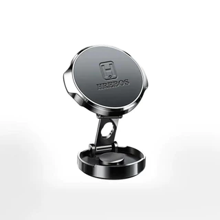 Suporte Veicular Aluminio 6 Imãs Super Forte 360º Sem Ponto Cego HREBOS HS-242