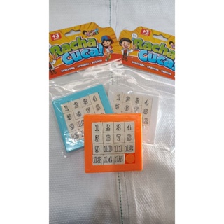 Kit 6 Jogos Racha Cuca Números Para Aprender Aleatório - Mini Toys