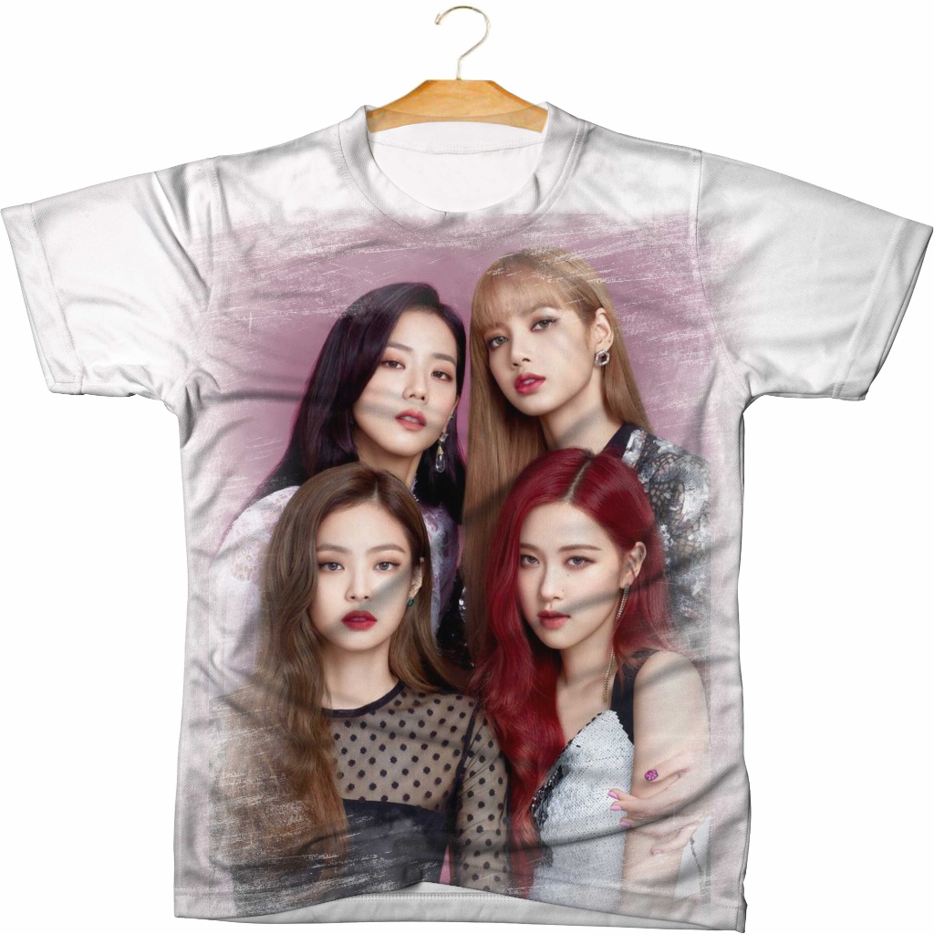Camiseta Blusa BlackPink Banda Coreana Pop - 03 | Shopee Brasil
