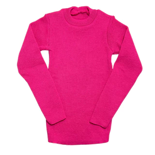 Blusa basica la juvenil feminina lisa 10-12-14-16