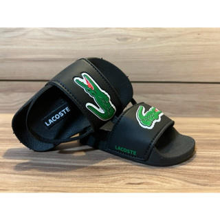 Kids cheap lacoste slides