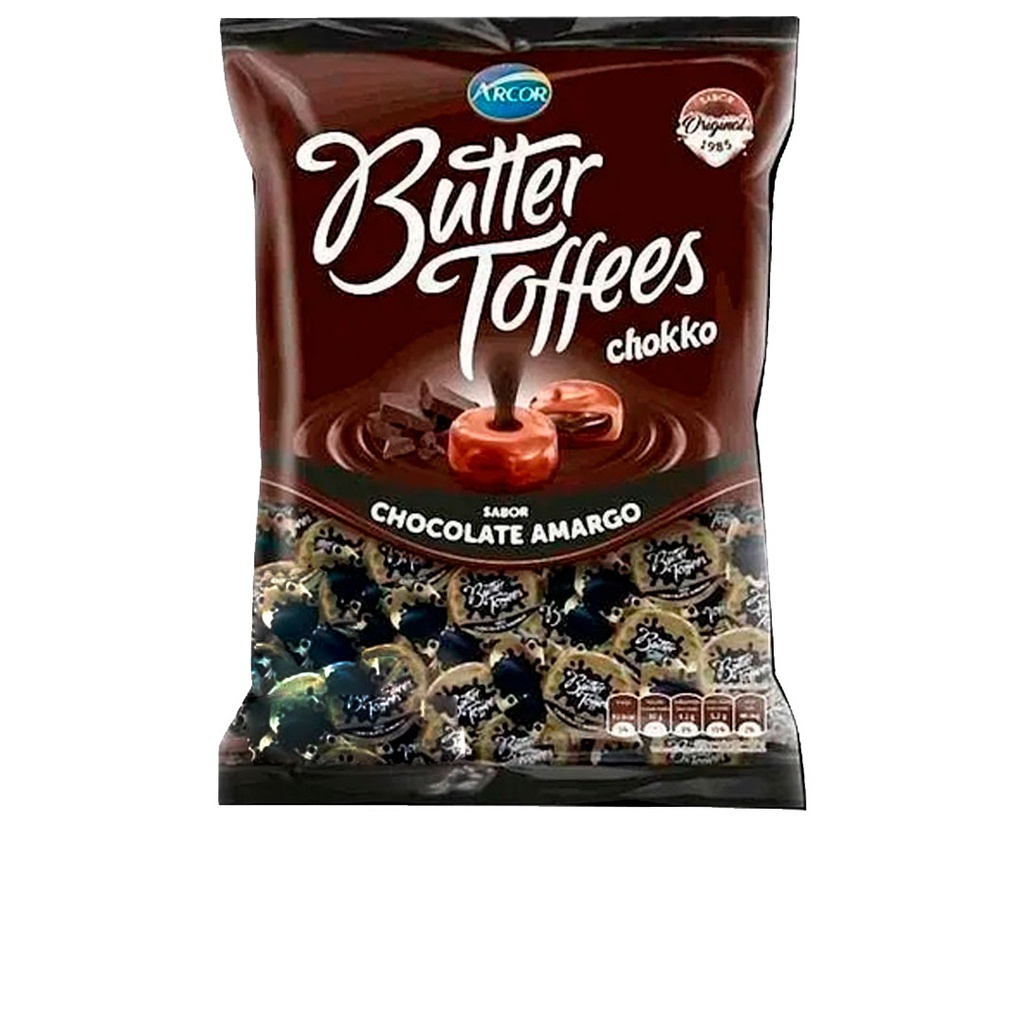 Balas De Caramelo Butter Toffees Pacote 500g - Sabores Variados - Arcor ...