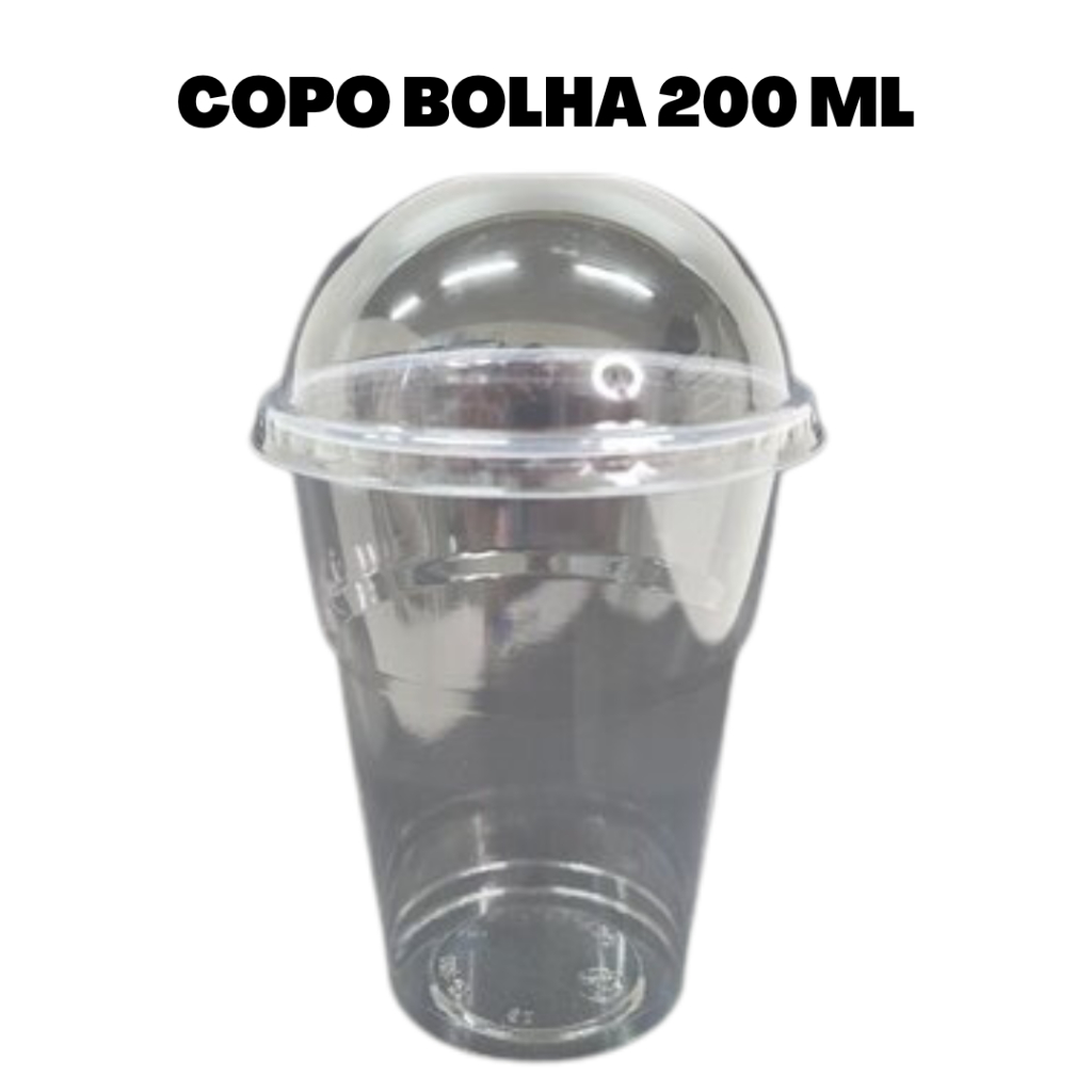 Copo Bolha Com Tampa Ml Unidades Copo Da Felicidade Bolo De Pote A A Delivery