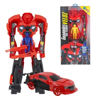 Boneco Transformers Robô Super Guardiões da Terra Grande Master Brinquedo Robo Brinquedos de Menino