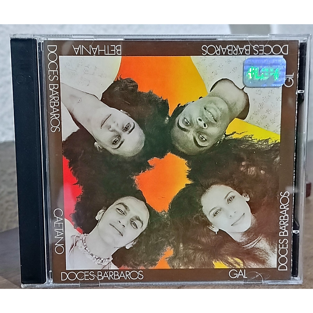 CD (DUPLO) - DOCES BÁRBAROS - CAETANO, GAL, GIL E BETHÂNIA