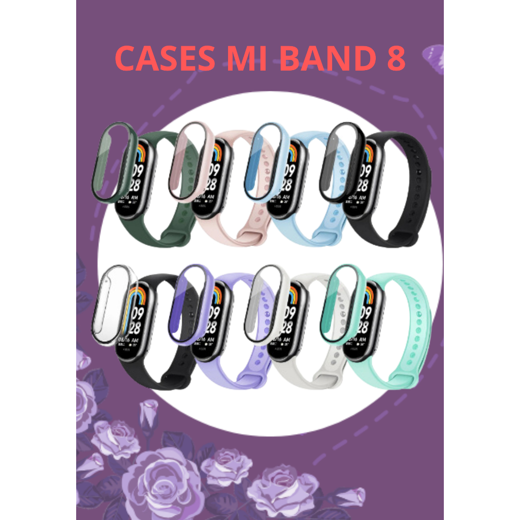 Case protetora de tela para Smartband Xiaomi Mi Band 8