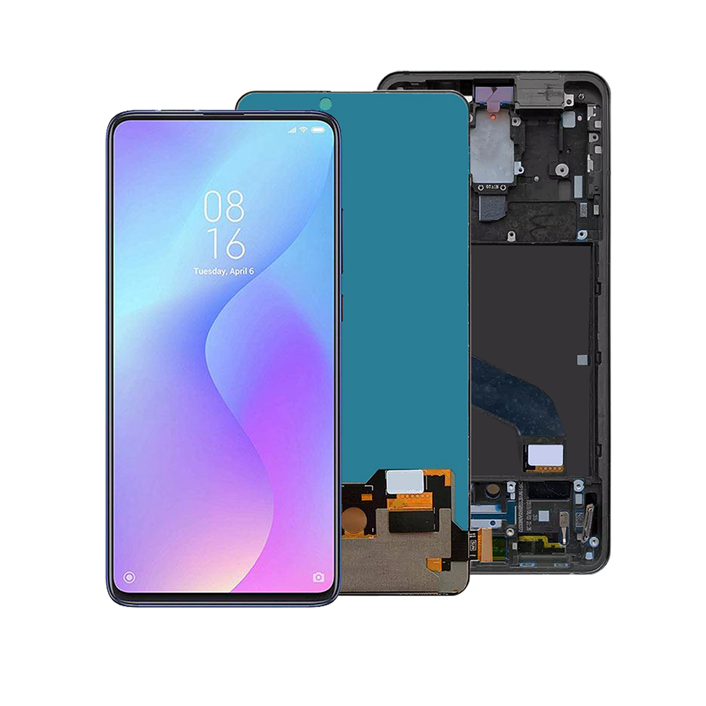 Super Amoled Tela Para Xiaomi Mi 9T&Mi 9T Pro&Redmi K20 Pro&Redmi K20 Frontal Display Touch Incell&Oled Lcd Com Aro