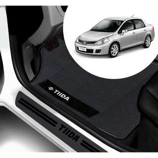 Kit Tapete E Soleira De Porta Nissan Tiida