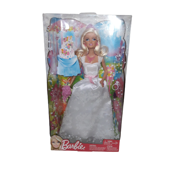 Boneca Barbie Fashion and Beauty - Loira Vestido Azul Glitter GRB32 Cod:  5021-6 Mattel