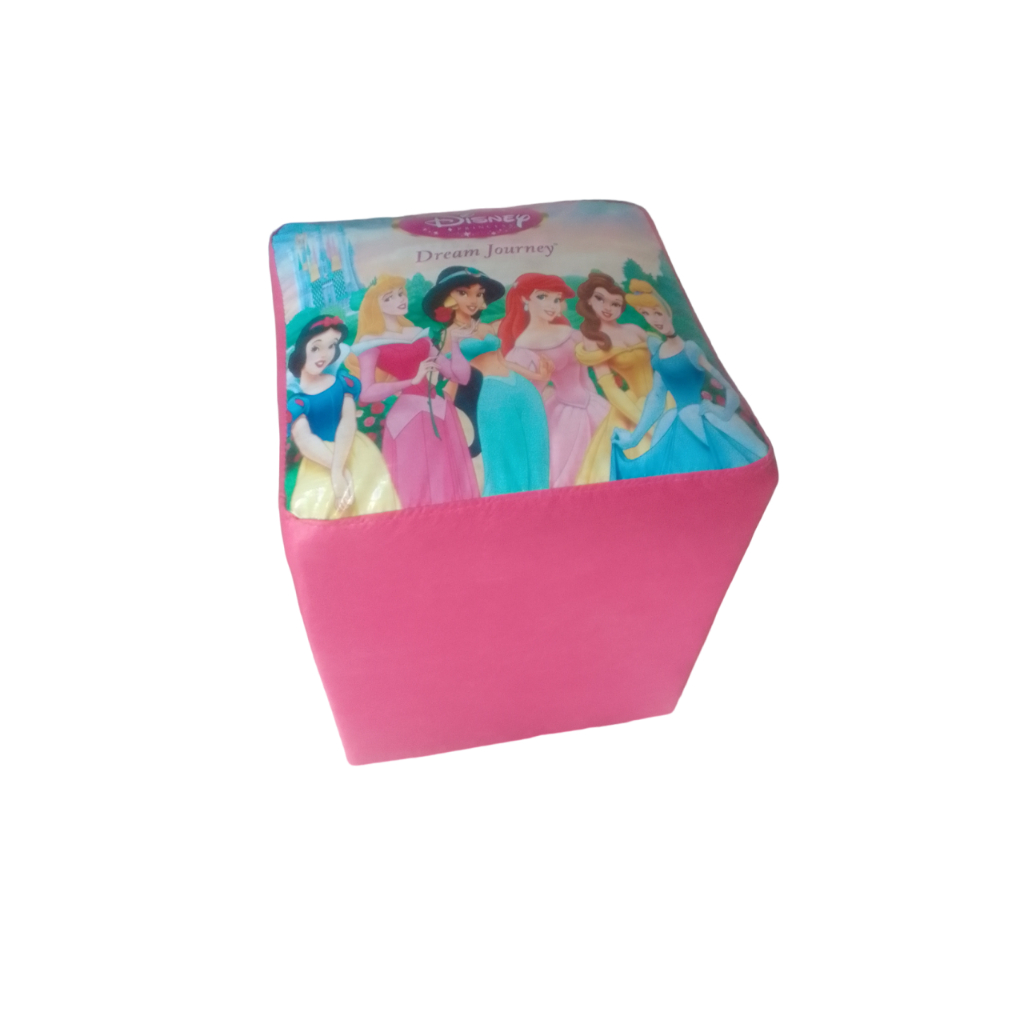 Puff Puf Infantil Princesas | Shopee Brasil