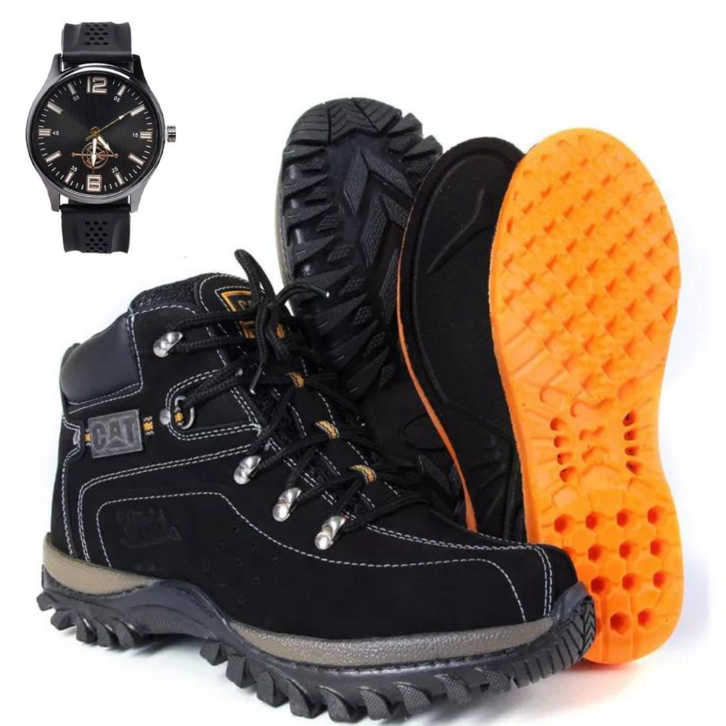 Comprar Bota Cat Adventure couro Sintético - Mostarda [Premium