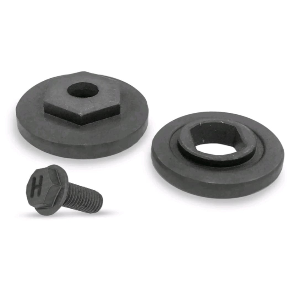 Kit Flange + Porca + Parafuso P/ Serra Mármore Hg077 Gamma