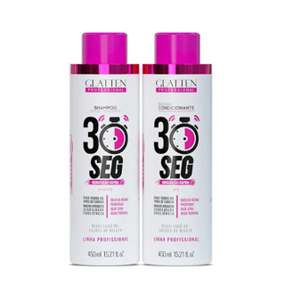 Kit 30 Segundos - 450ml - (Passo 1 e 2) - Glatten