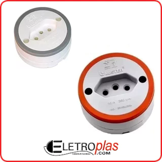 Tomada Externa 20 Amperes Tomada para Pinos Grossos Furadeira Microondas Secador de Cabelo Chapinha Grill Tomada Externa para Madeira Fixação externa