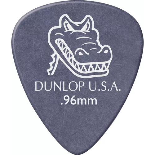 Palheta Dunlop Gator Grip 0,96 Mm Guitarra 417r Roxo C/ 3 Unidades