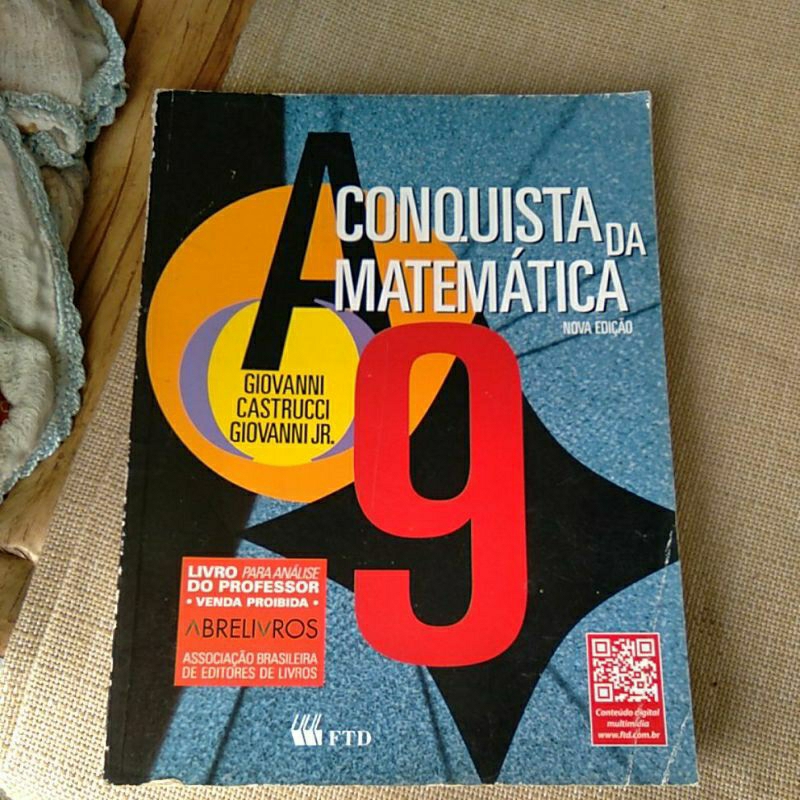 A conquista da matemática 9 Ano ensino fundamental menor exemplar do ...