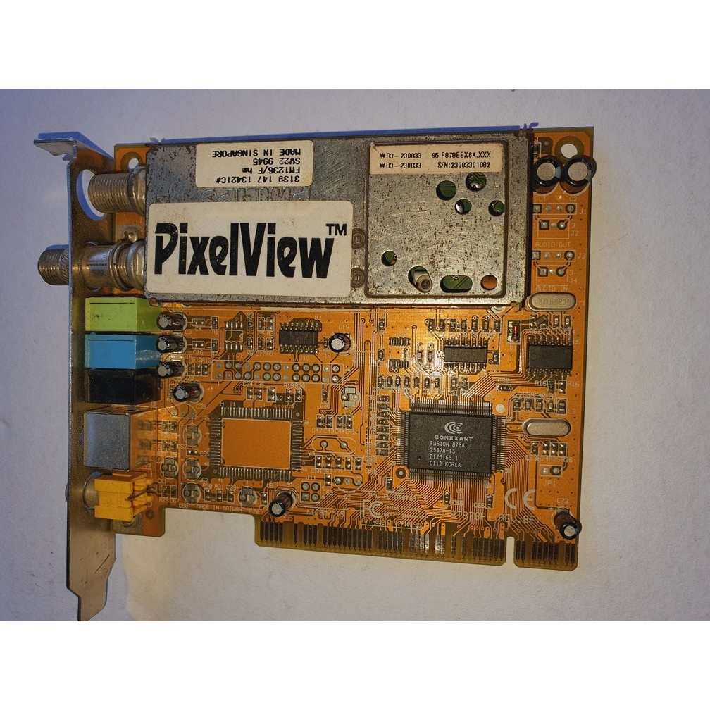 Placa De Captura Pixelview Pv-bt878p+rev.8e | Shopee Brasil