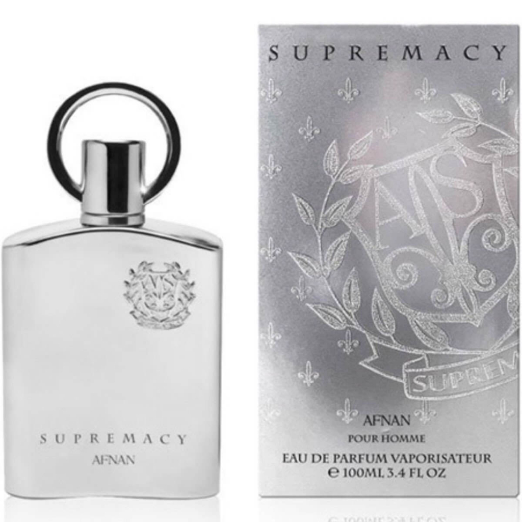 香水(男性用) Afnan Supremacy silver 100ml Afnan Supremacy Silver Eau de Parfum Masculino 100ml I 100