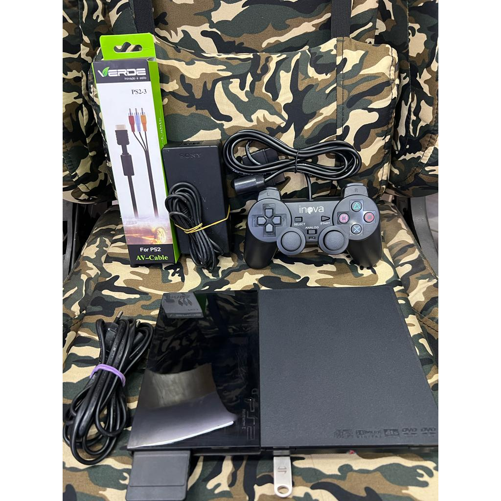 Playstation 2 Sistema Opl -Preto