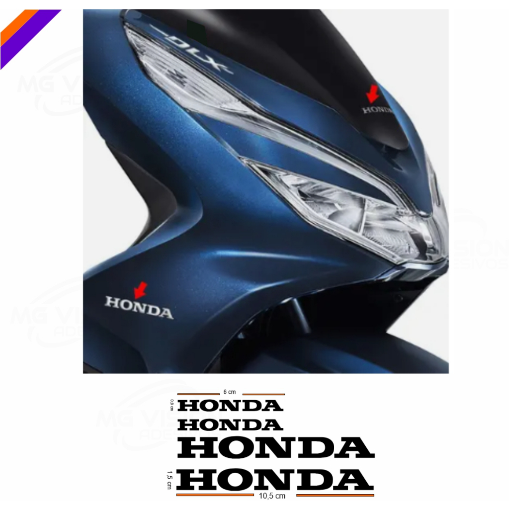 Friso Roda Personalizado Honda Moto Titan Fan Bros Xre Pop Biz Pcx