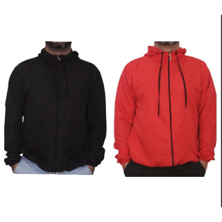 KIT 2 Corta Vento Masculina Lisa