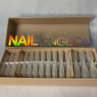 Unha Postiça Soft Com 450 Unidade NAIL KINGDOM em Oferta na Shopee