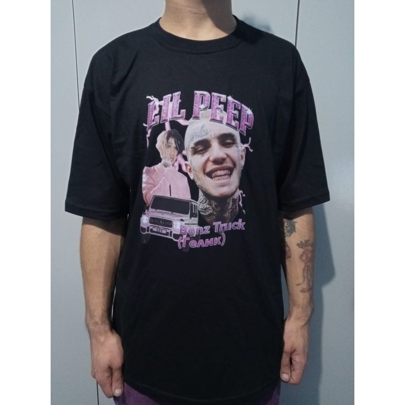 Camiseta T-Shirt Lil Peep Emo Rap Save That Shit Trap Algodão