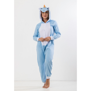 Regenboghorn Pegasus Pikachu Fantasia Unicórnio Pijama Onesie Kigurumi  Macacão