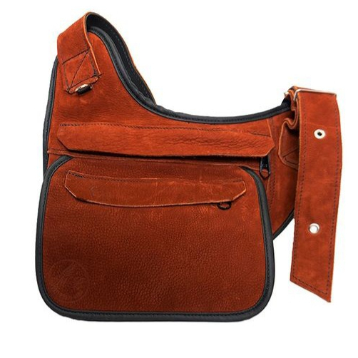 Pochete Tiracolo em Couro industrial para soldador encanador caldeireiro para portar acessórios das tochas mig, tig, e riscador, trena, marcador industrial