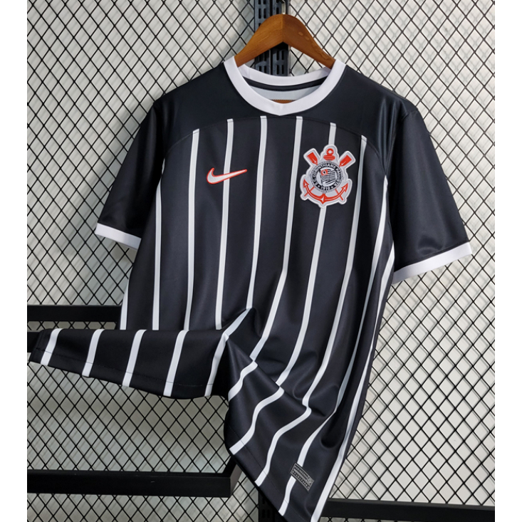 Camisa De Time Preta 2023 Klda Away Futebol | Shopee Brasil